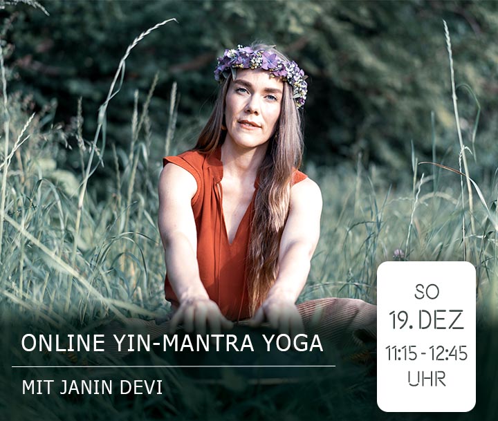 LIVE: Janin Devi 19.12 Online Yin – Mantra Yoga